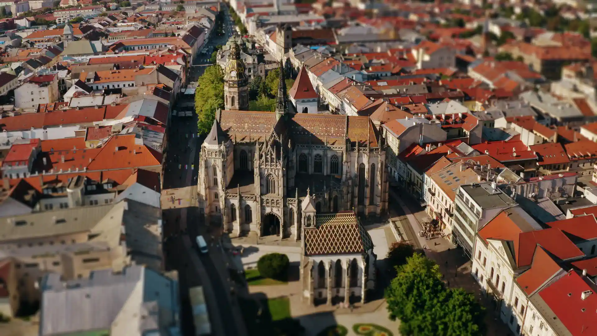 Košice city overview